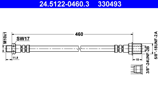 Remslang ATE 24.5122-0460.3