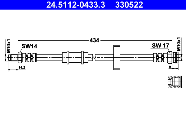 Remslang ATE 24.5112-0433.3