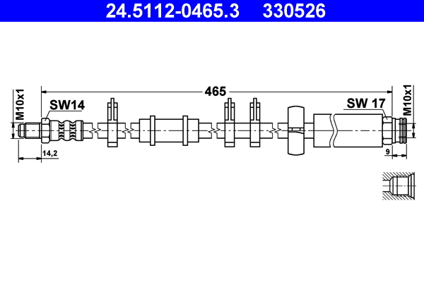 Remslang ATE 24.5112-0465.3