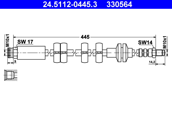 Remslang ATE 24.5112-0445.3