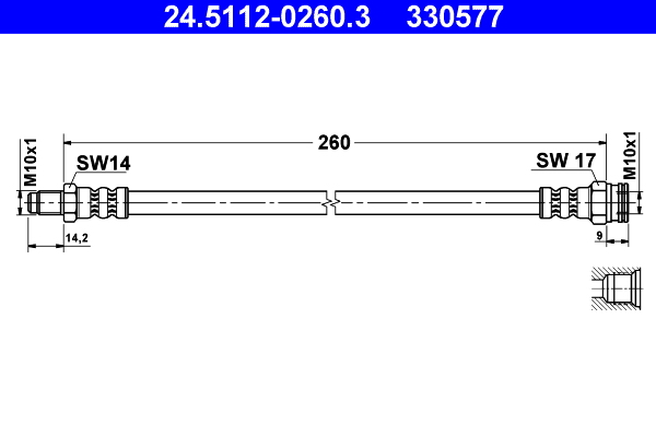 Remslang ATE 24.5112-0260.3