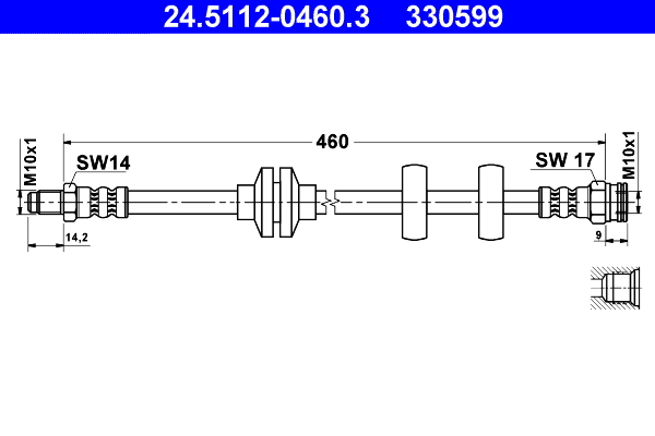 Remslang ATE 24.5112-0460.3