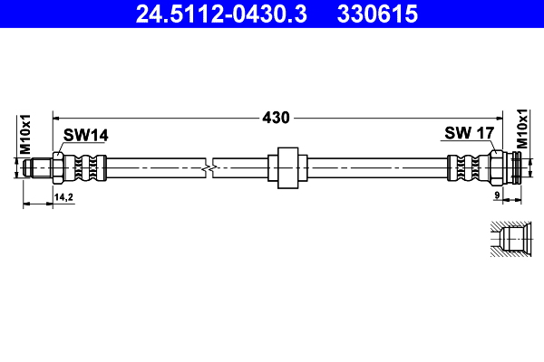 Remslang ATE 24.5112-0430.3