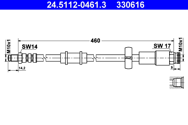 Remslang ATE 24.5112-0461.3