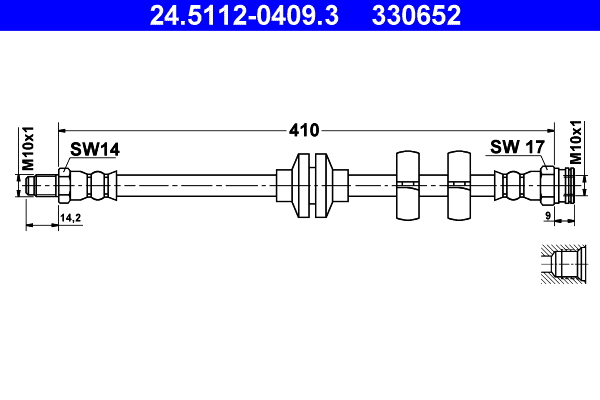 Remslang ATE 24.5112-0409.3