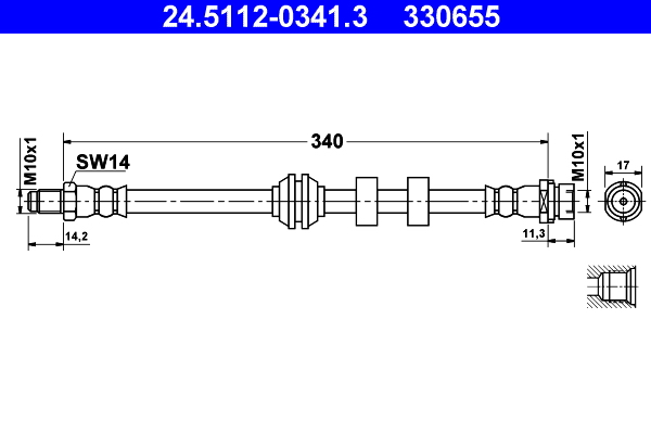 Remslang ATE 24.5112-0341.3