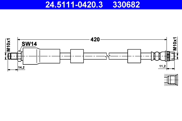 Remslang ATE 24.5111-0420.3