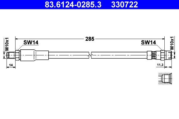 Remslang ATE 83.6124-0285.3