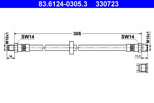 Remslang ATE 83.6124-0305.3