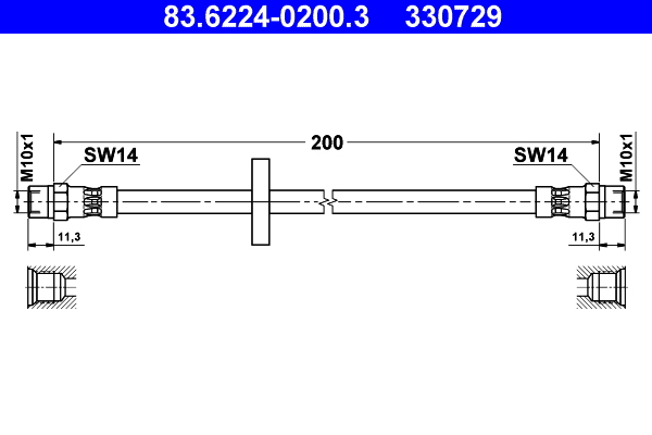 Remslang ATE 83.6224-0200.3