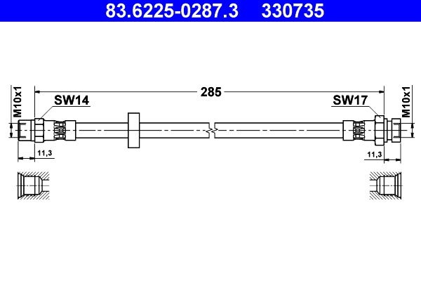 Remslang ATE 83.6225-0287.3