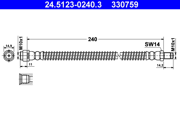 Remslang ATE 24.5123-0240.3