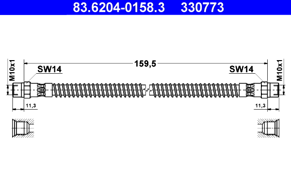 Remslang ATE 83.6204-0158.3