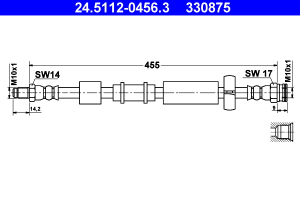 Remslang ATE 24.5112-0456.3