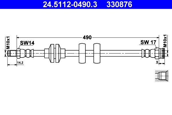 Remslang ATE 24.5112-0490.3