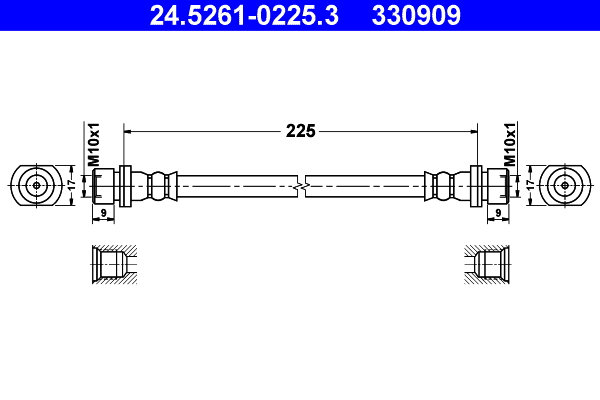 Remslang ATE 24.5261-0225.3