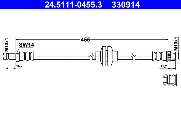 Remslang ATE 24.5111-0455.3