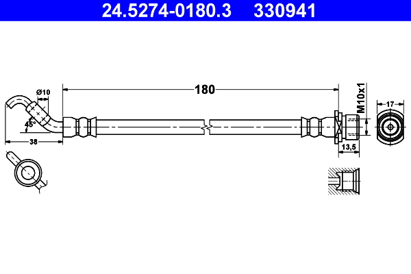 Remslang ATE 24.5274-0180.3