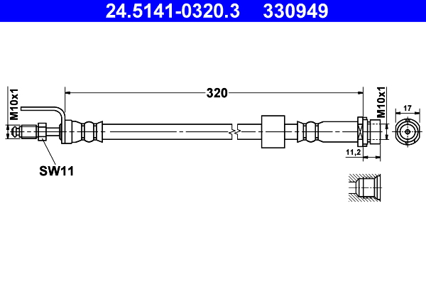 Remslang ATE 24.5141-0320.3