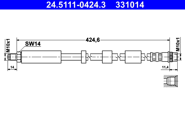 Remslang ATE 24.5111-0424.3