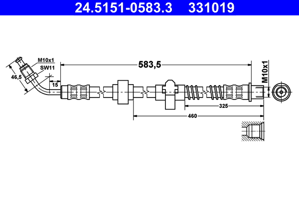 Remslang ATE 24.5151-0583.3