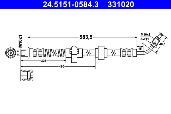 Remslang ATE 24.5151-0584.3