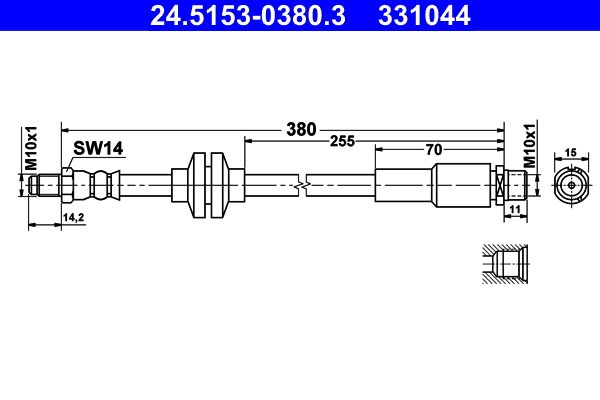 Remslang ATE 24.5153-0380.3