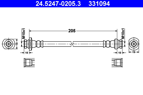 Remslang ATE 24.5247-0205.3