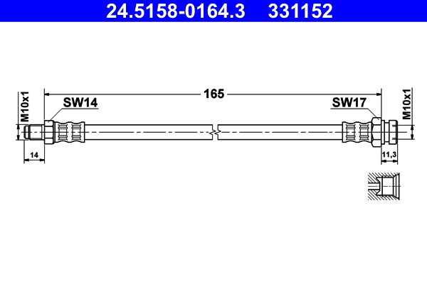 Remslang ATE 24.5158-0164.3