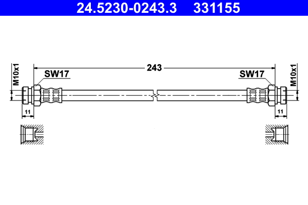 Remslang ATE 24.5230-0243.3