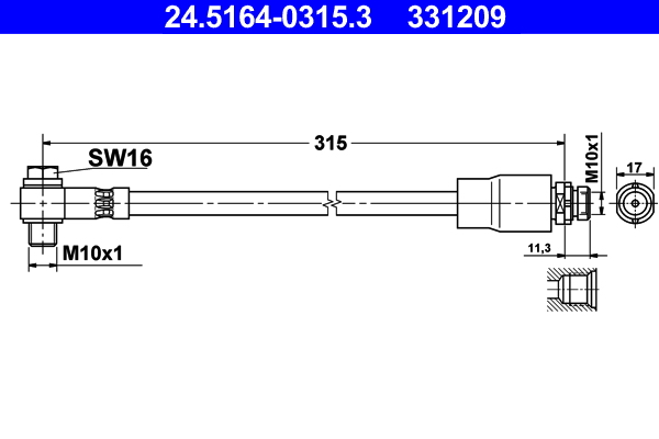 Remslang ATE 24.5164-0315.3