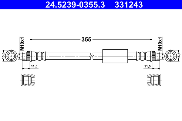 Remslang ATE 24.5239-0355.3