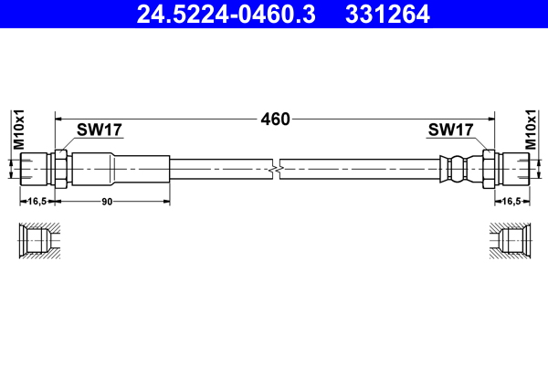 Remslang ATE 24.5224-0460.3