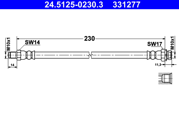 Remslang ATE 24.5125-0230.3