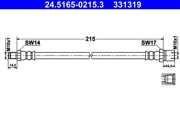 Remslang ATE 24.5165-0215.3