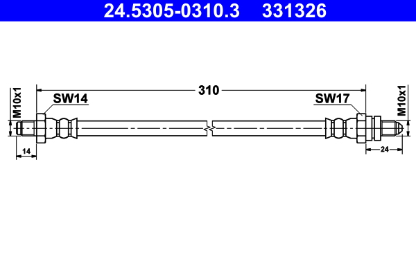 Remslang ATE 24.5305-0310.3