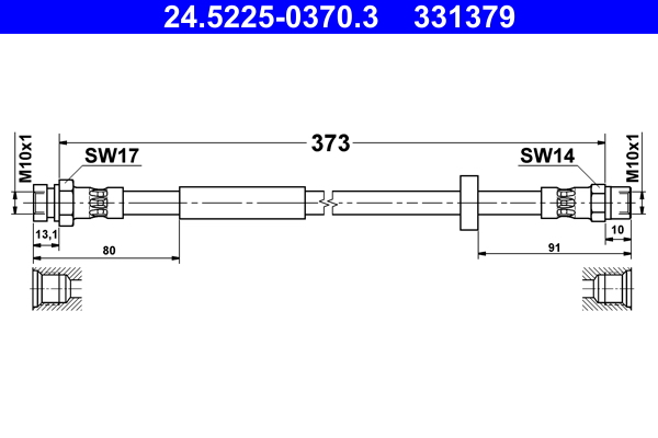 Remslang ATE 24.5225-0370.3