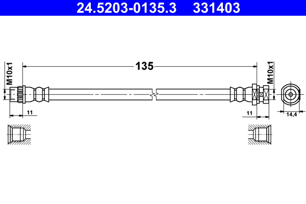 Remslang ATE 24.5203-0135.3