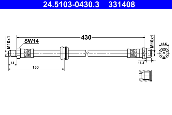 Remslang ATE 24.5103-0430.3