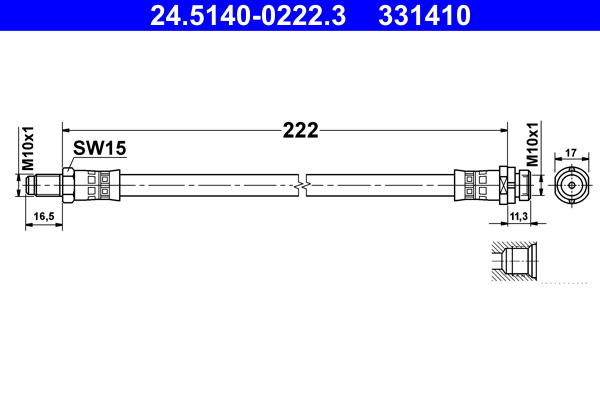 Remslang ATE 24.5140-0222.3