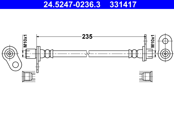 Remslang ATE 24.5247-0236.3