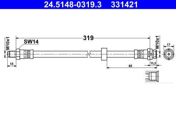 Remslang ATE 24.5148-0319.3