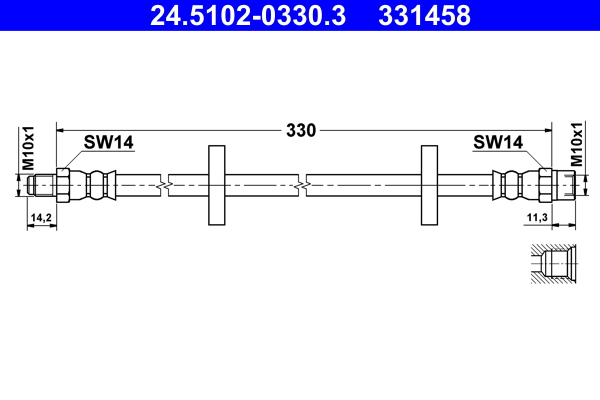 Remslang ATE 24.5102-0330.3