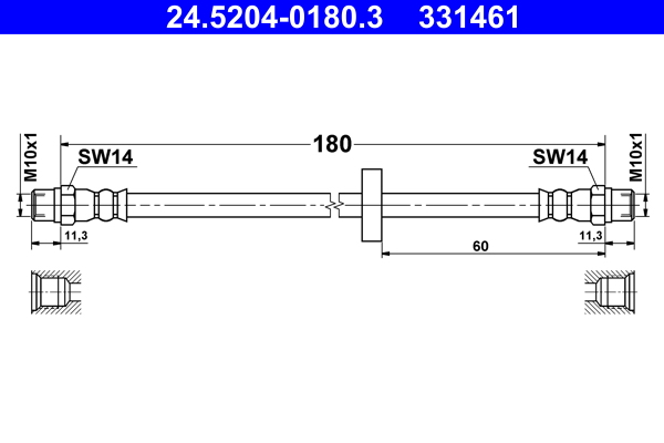 Remslang ATE 24.5204-0180.3