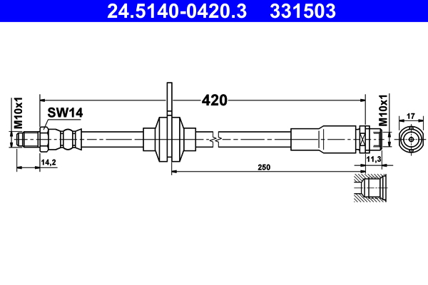 Remslang ATE 24.5140-0420.3