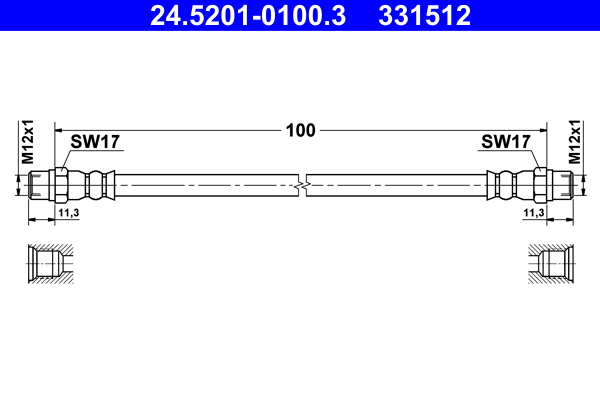 Remslang ATE 24.5201-0100.3