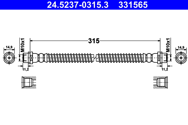 Remslang ATE 24.5237-0315.3