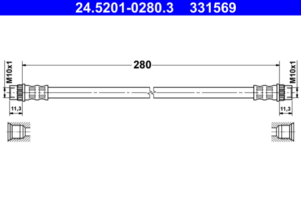 Remslang ATE 24.5201-0280.3