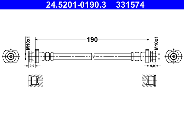 Remslang ATE 24.5201-0190.3