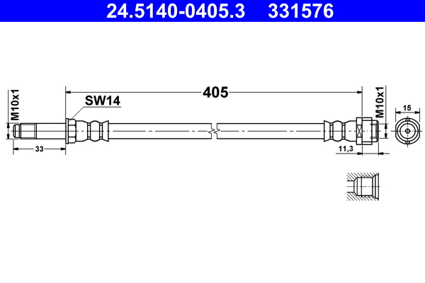 Remslang ATE 24.5140-0405.3